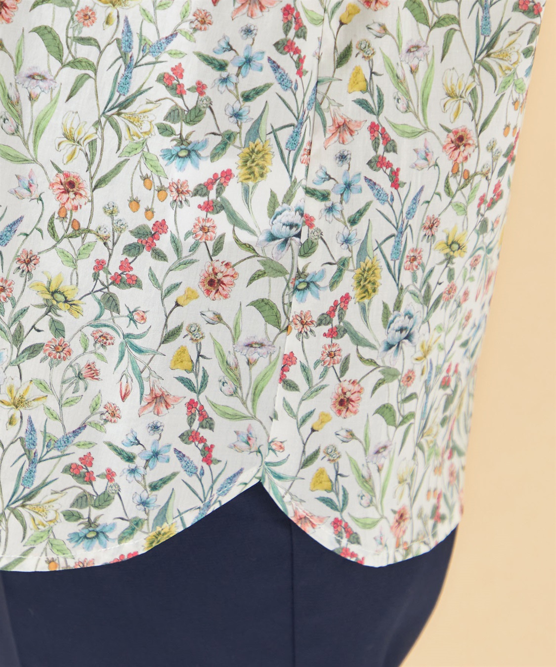 DECOY リバティプリントブラウス_sub_6