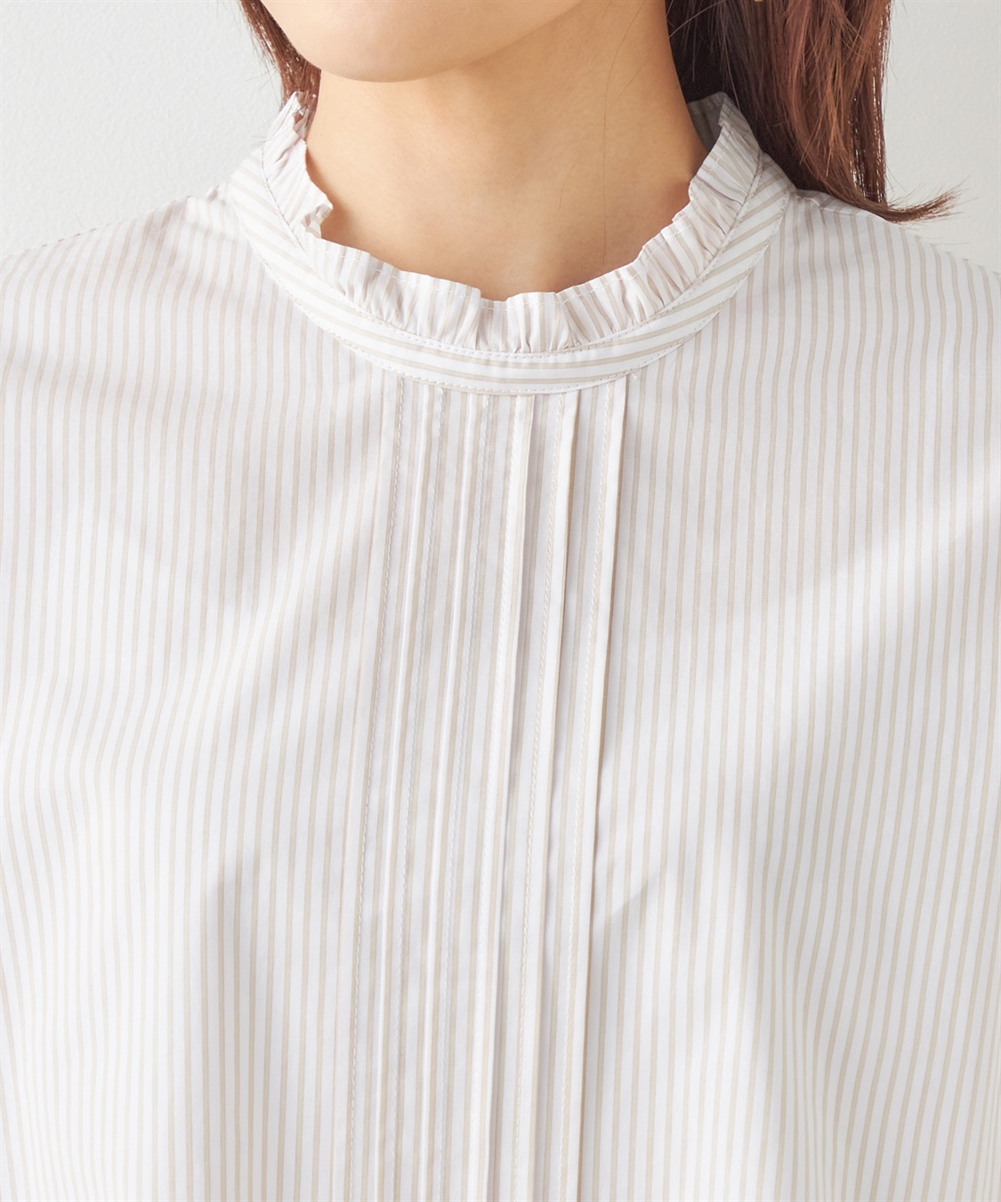 DECOY ストライプシャツ_sub_3