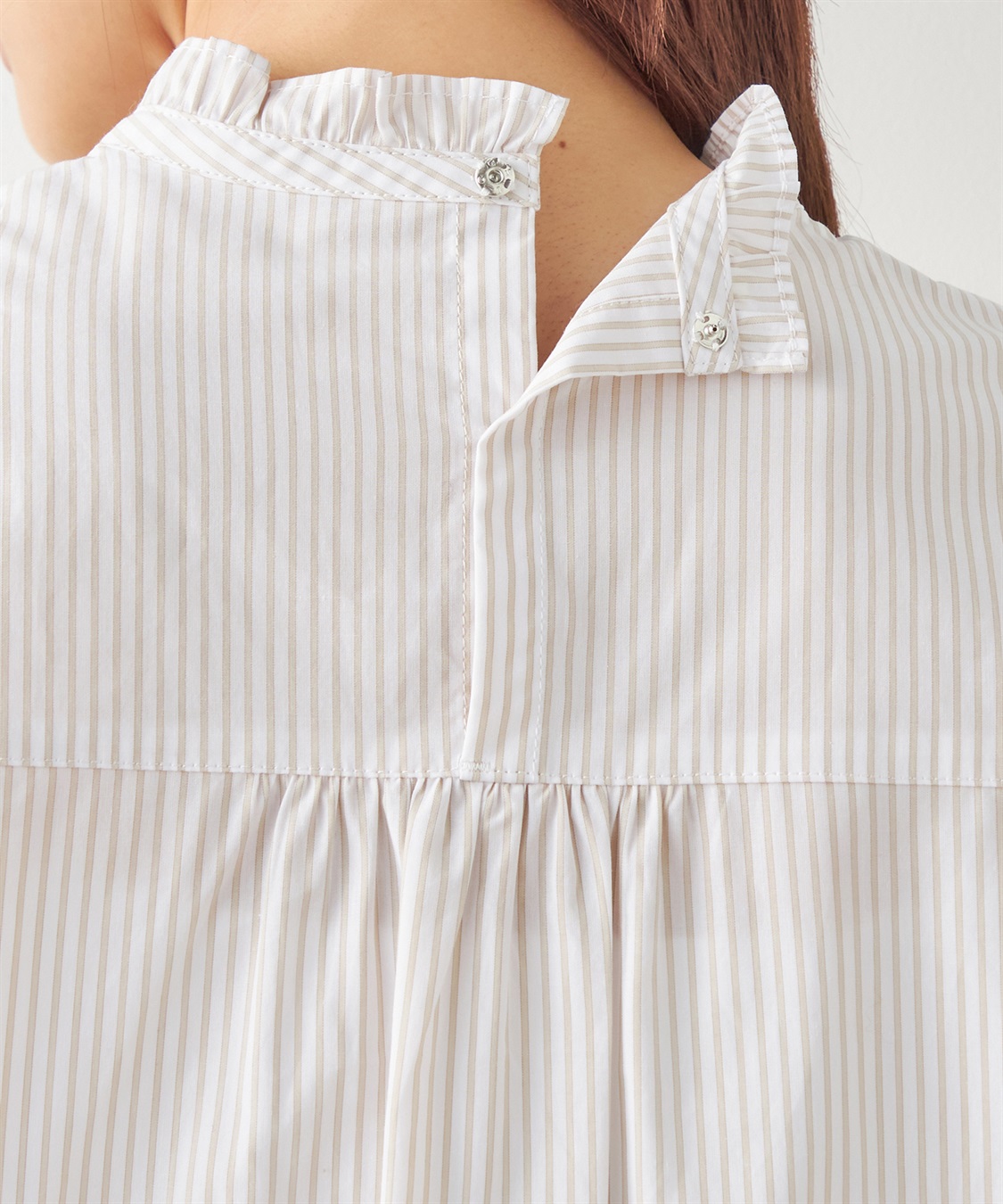 DECOY ストライプシャツ_sub_4