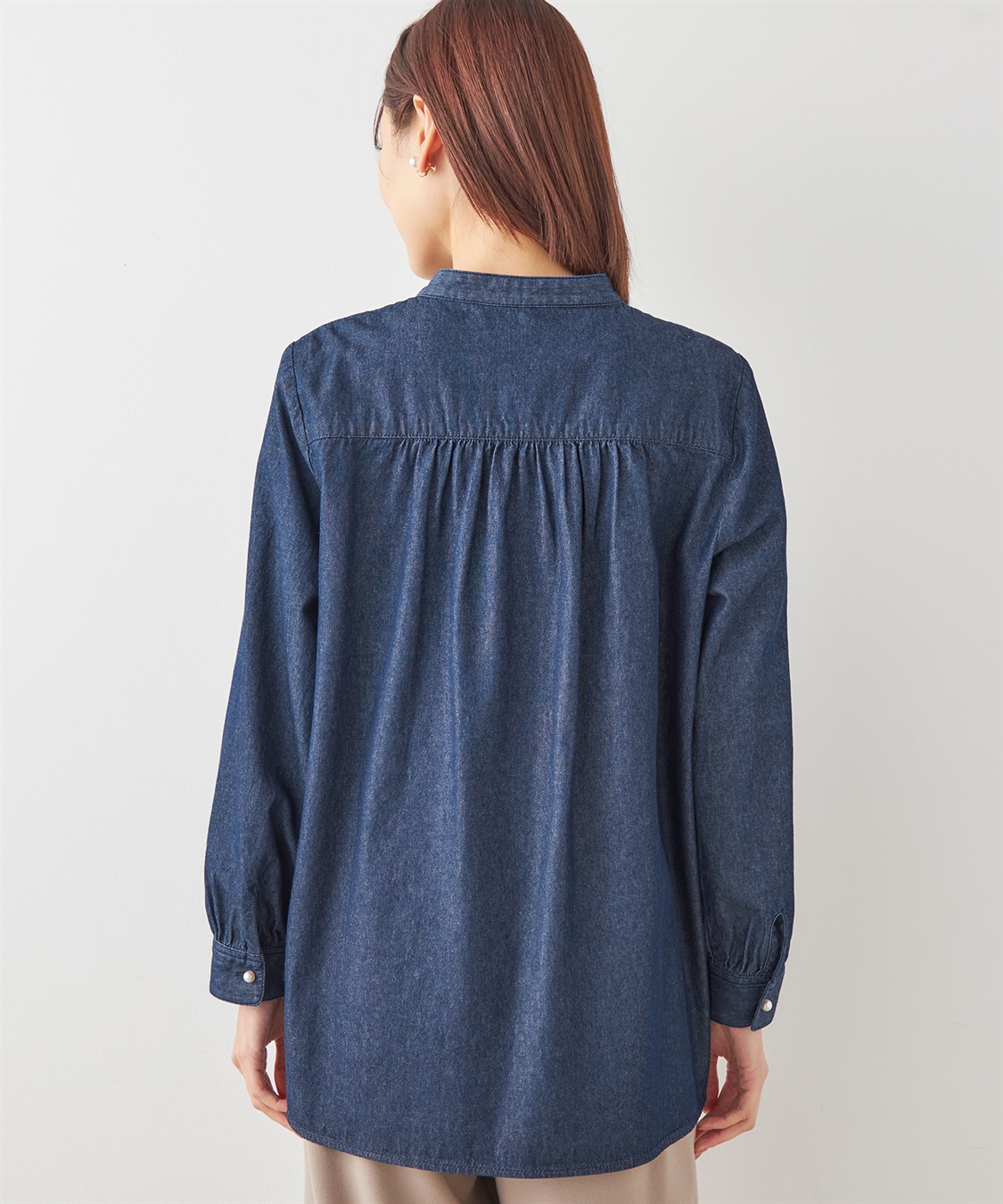 デニムロングシャツ DECOY｜クロスプラス公式通販サイト