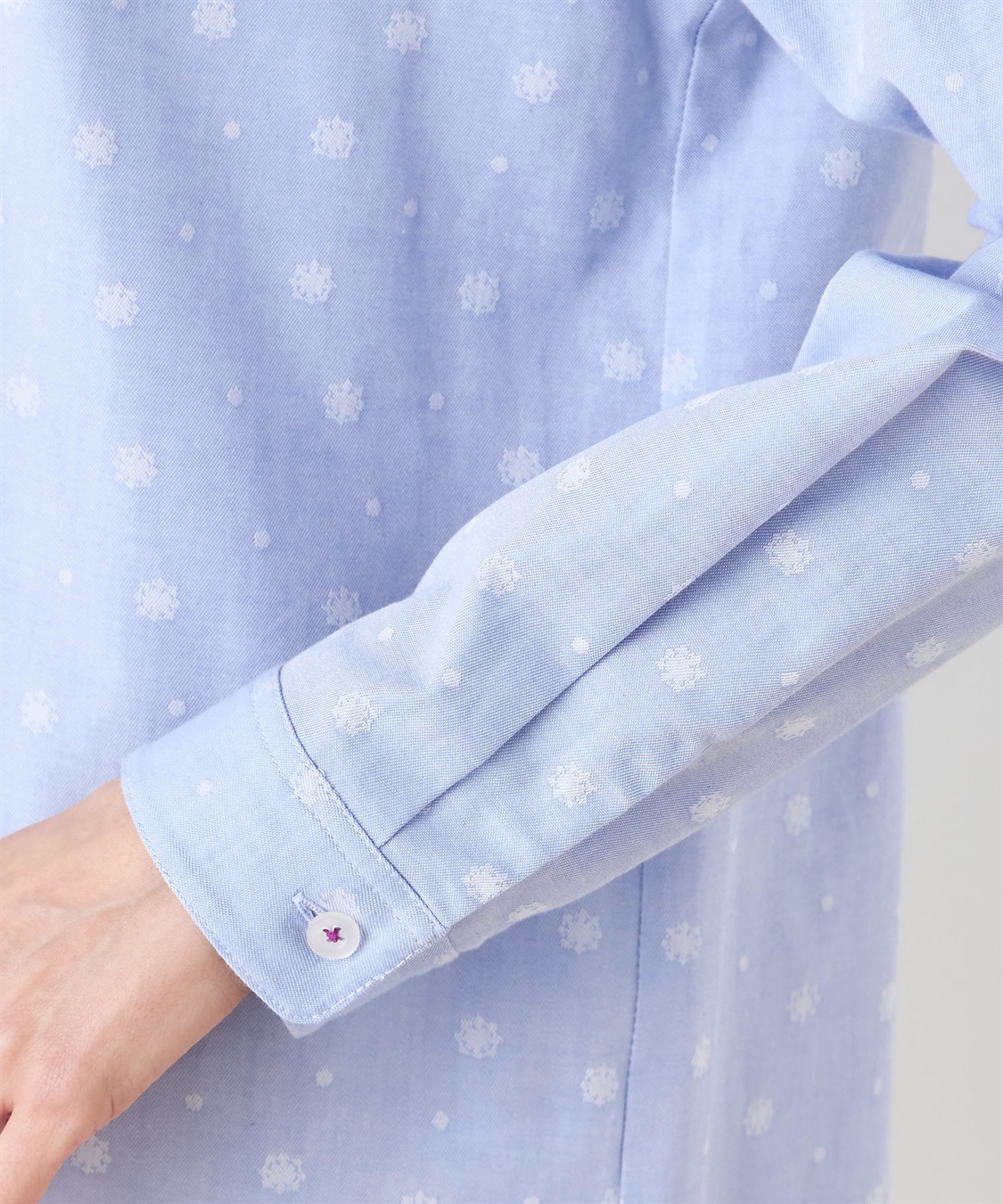 DECOY 【オーガニックコットン】【UV対策】ジャガードブラウス_sub_4