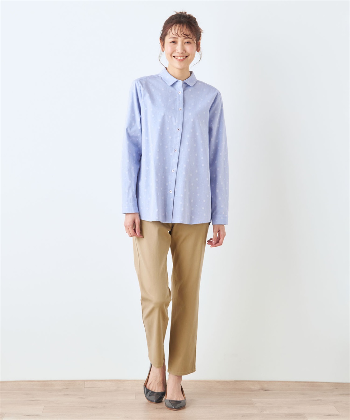 DECOY 【オーガニックコットン】【UV対策】ジャガードブラウス_sub_8