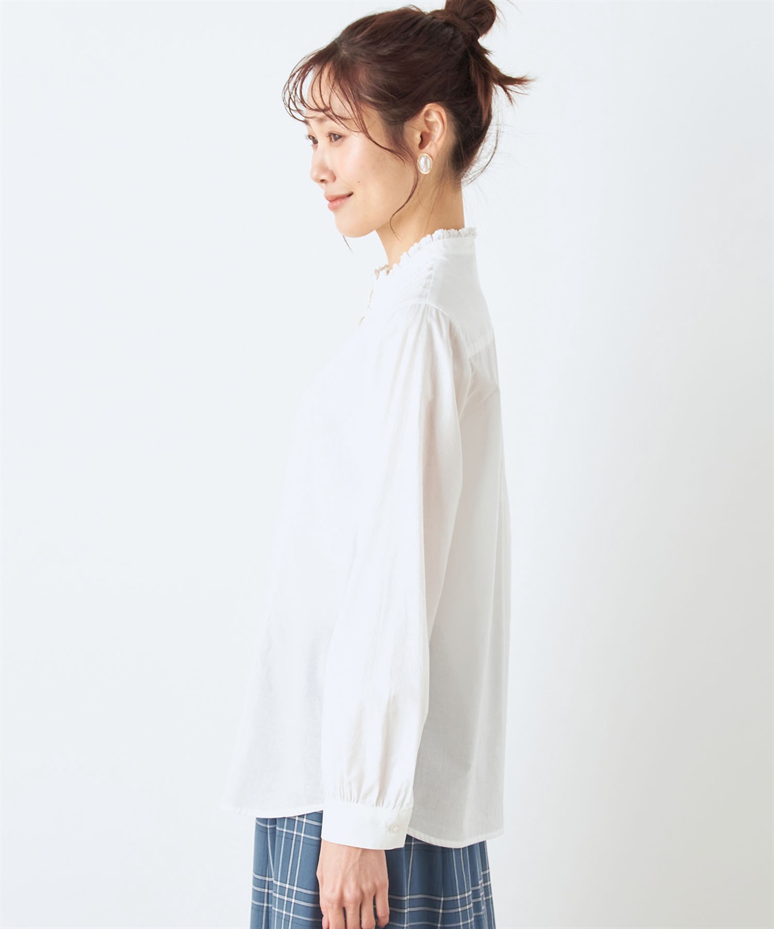 DECOY レースフリルブラウス_sub_1