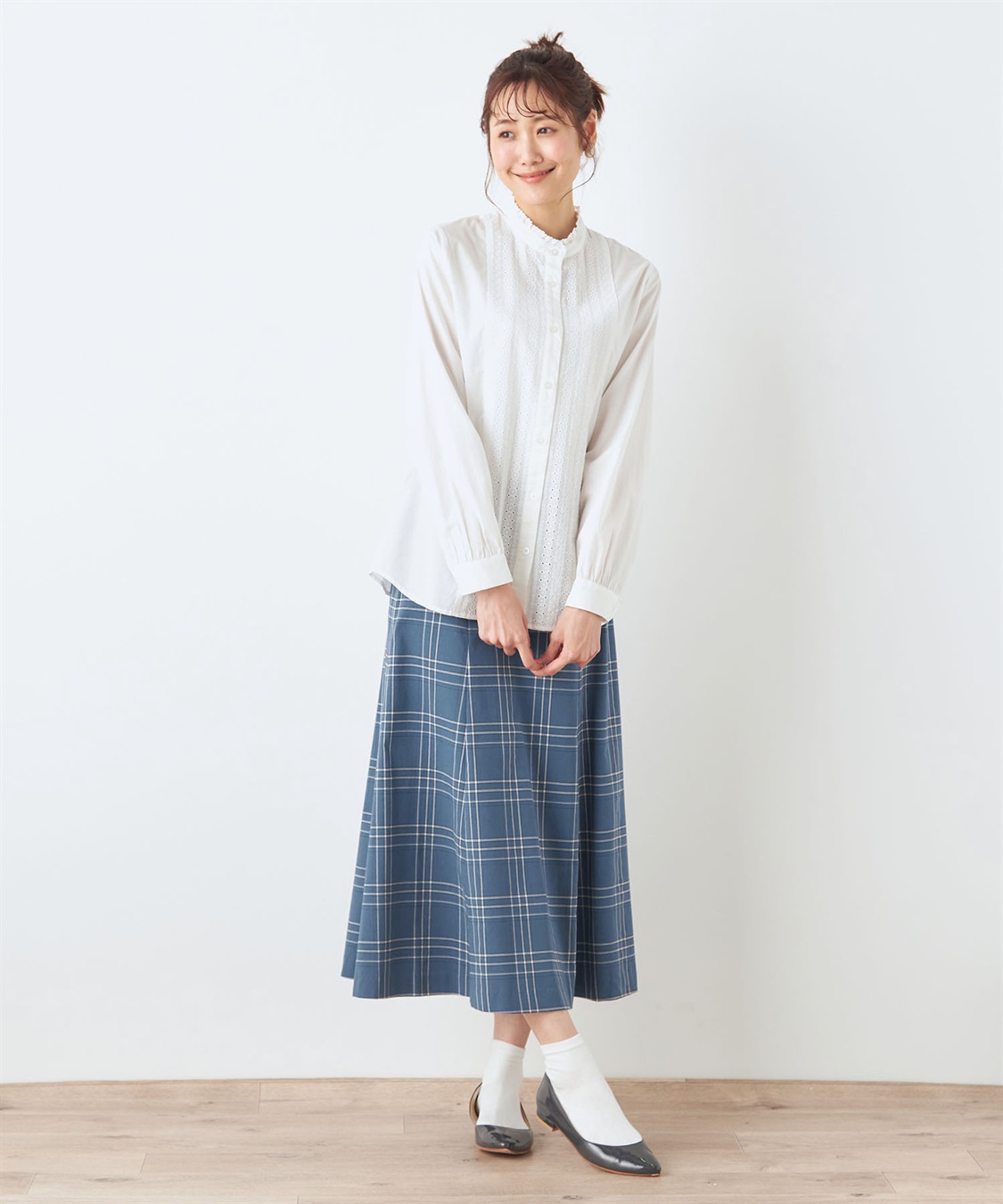 DECOY レースフリルブラウス_sub_7