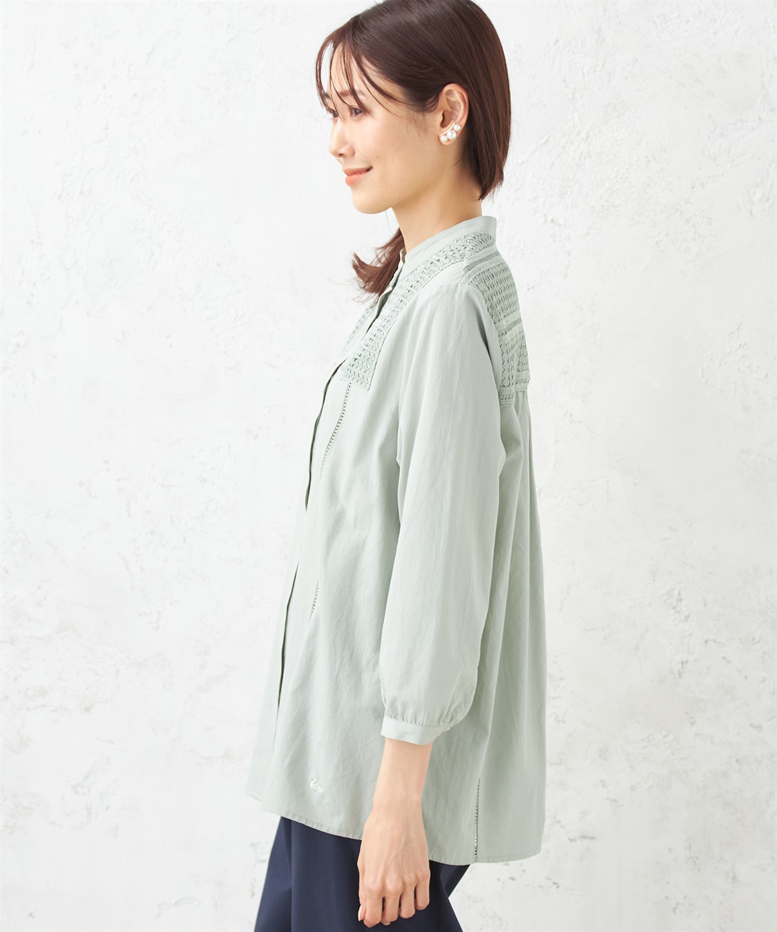 DECOY レースブラウス_sub_2