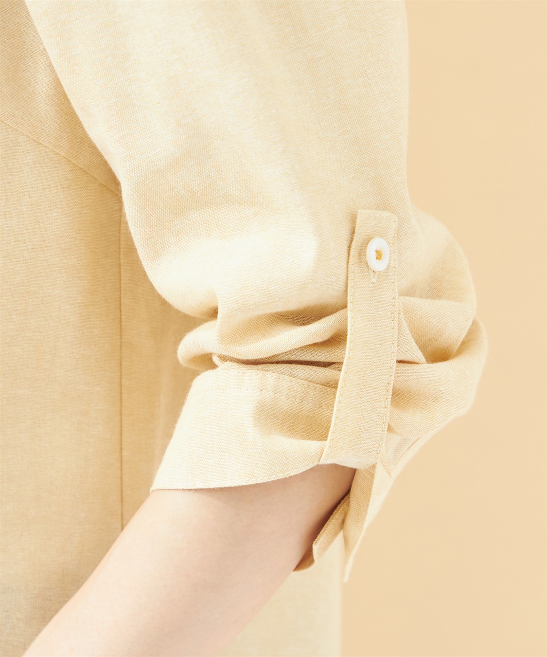 DECOY 【イージーケア】コットンリネンシャツ_sub_5