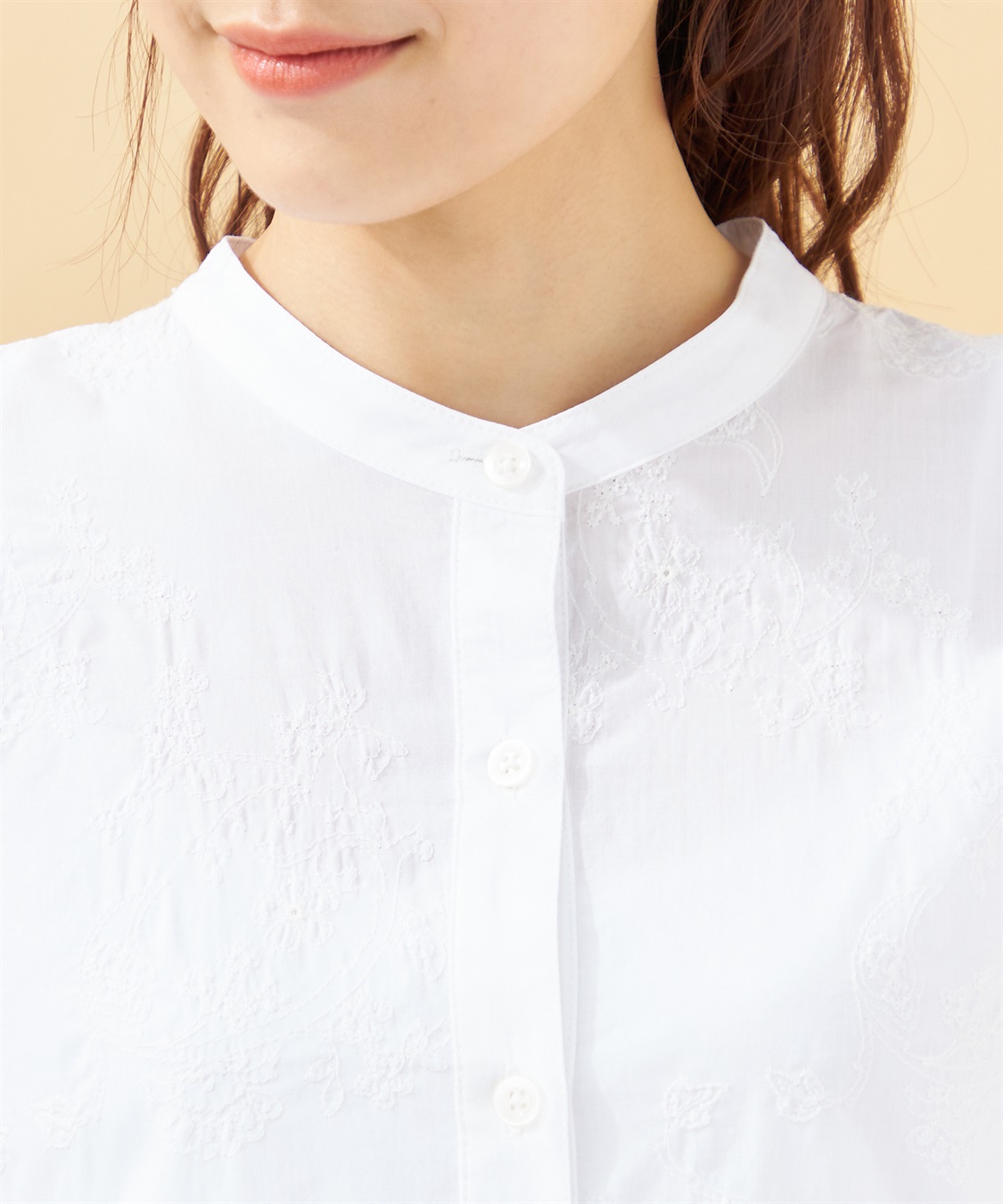 DECOY 刺しゅうブラウス_sub_4