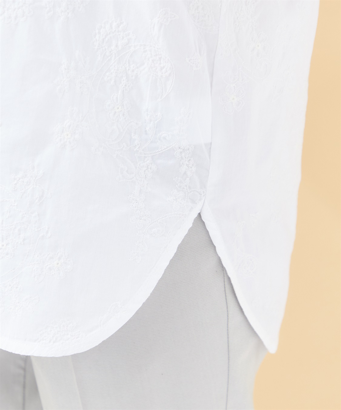 DECOY 刺しゅうブラウス_sub_6