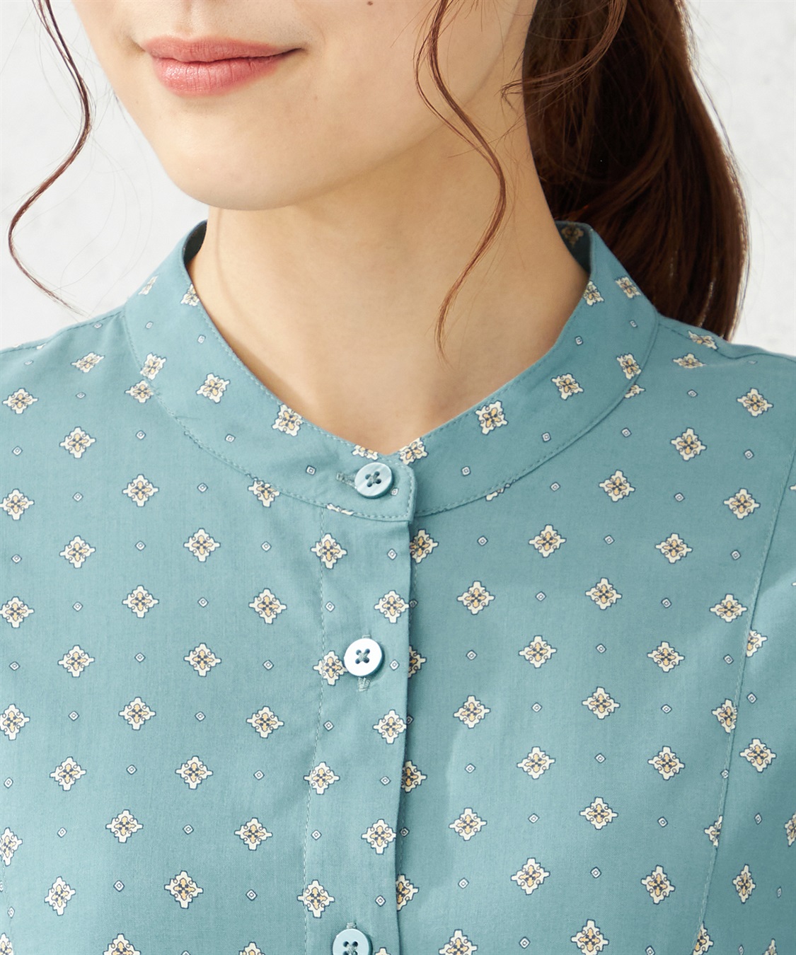 DECOY 【UVカット】プリントブラウス_sub_3