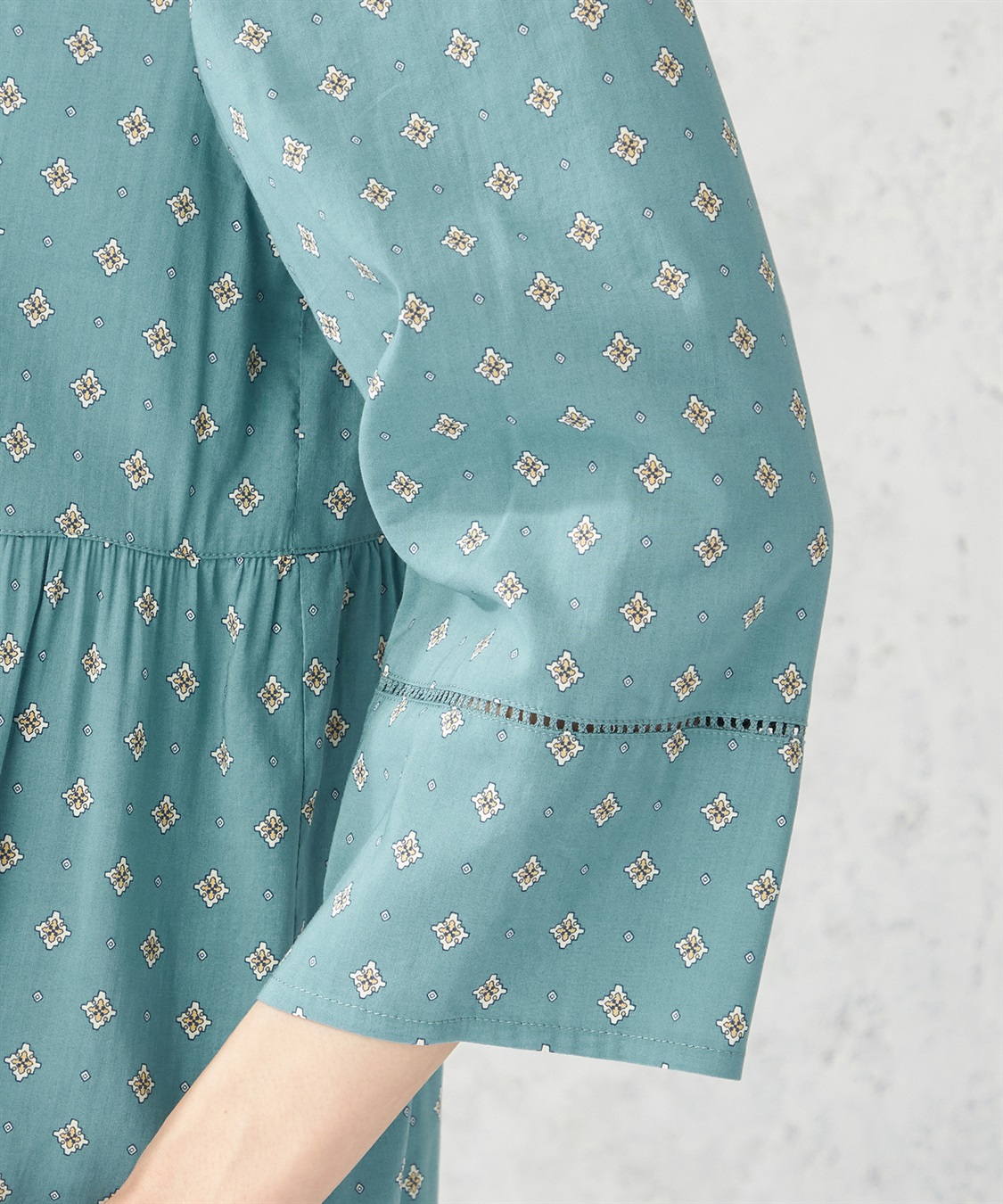 DECOY 【UVカット】プリントブラウス_sub_4