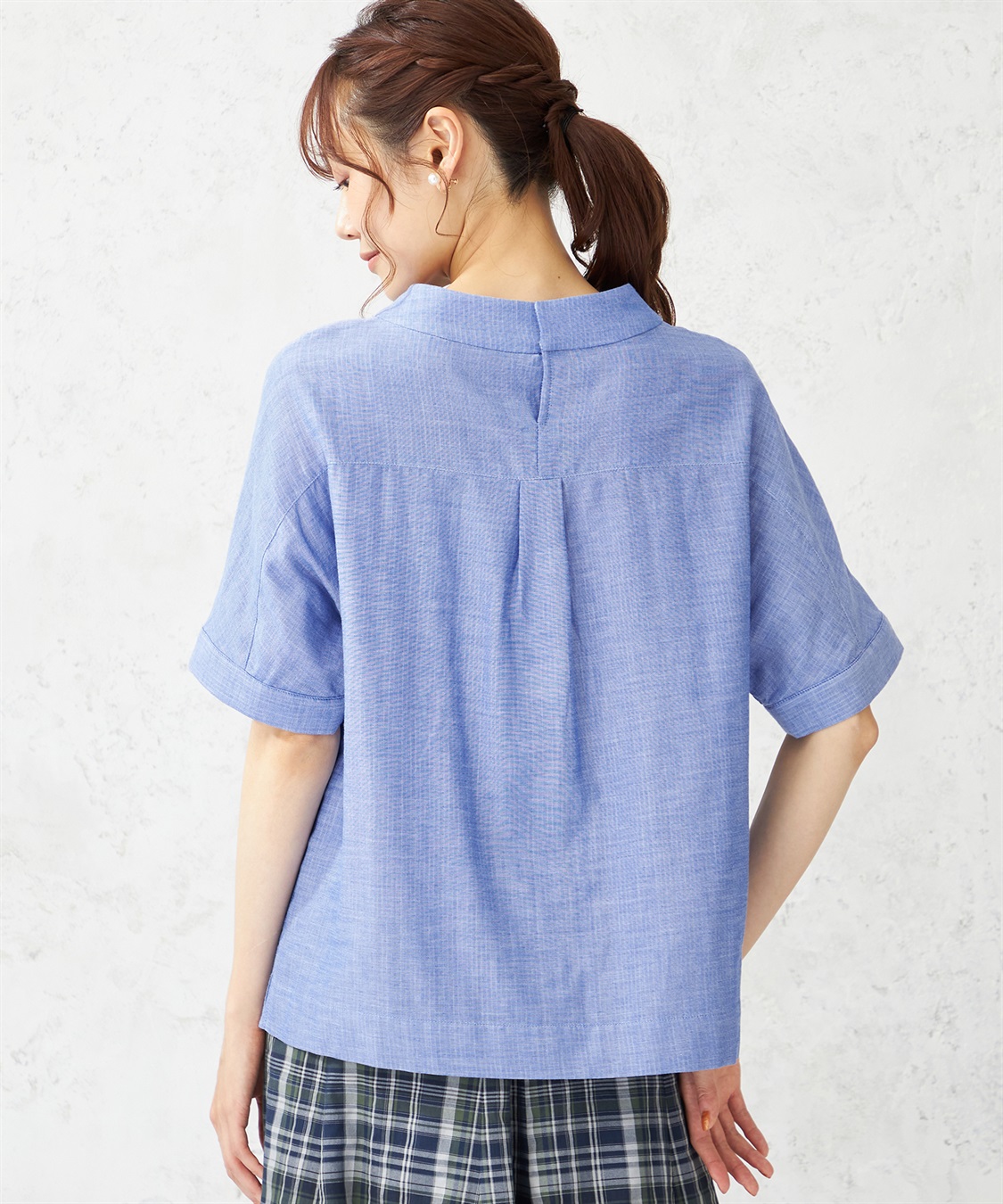 DECOY Wガーゼブラウス_sub_2