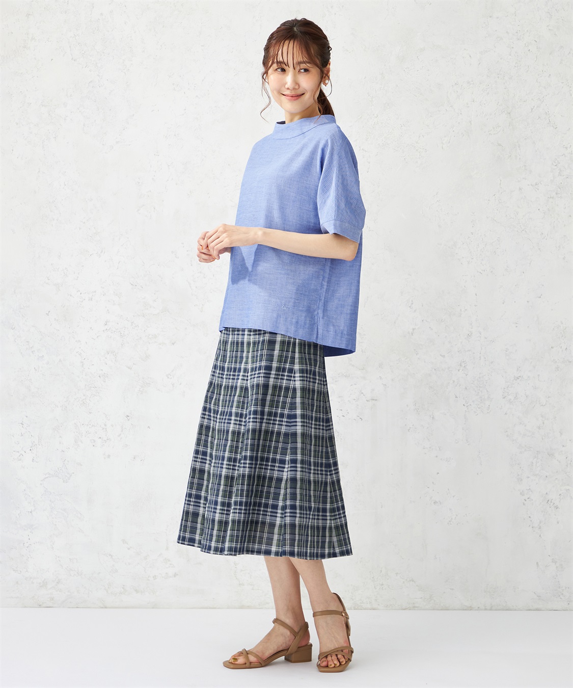 DECOY Wガーゼブラウス_sub_11