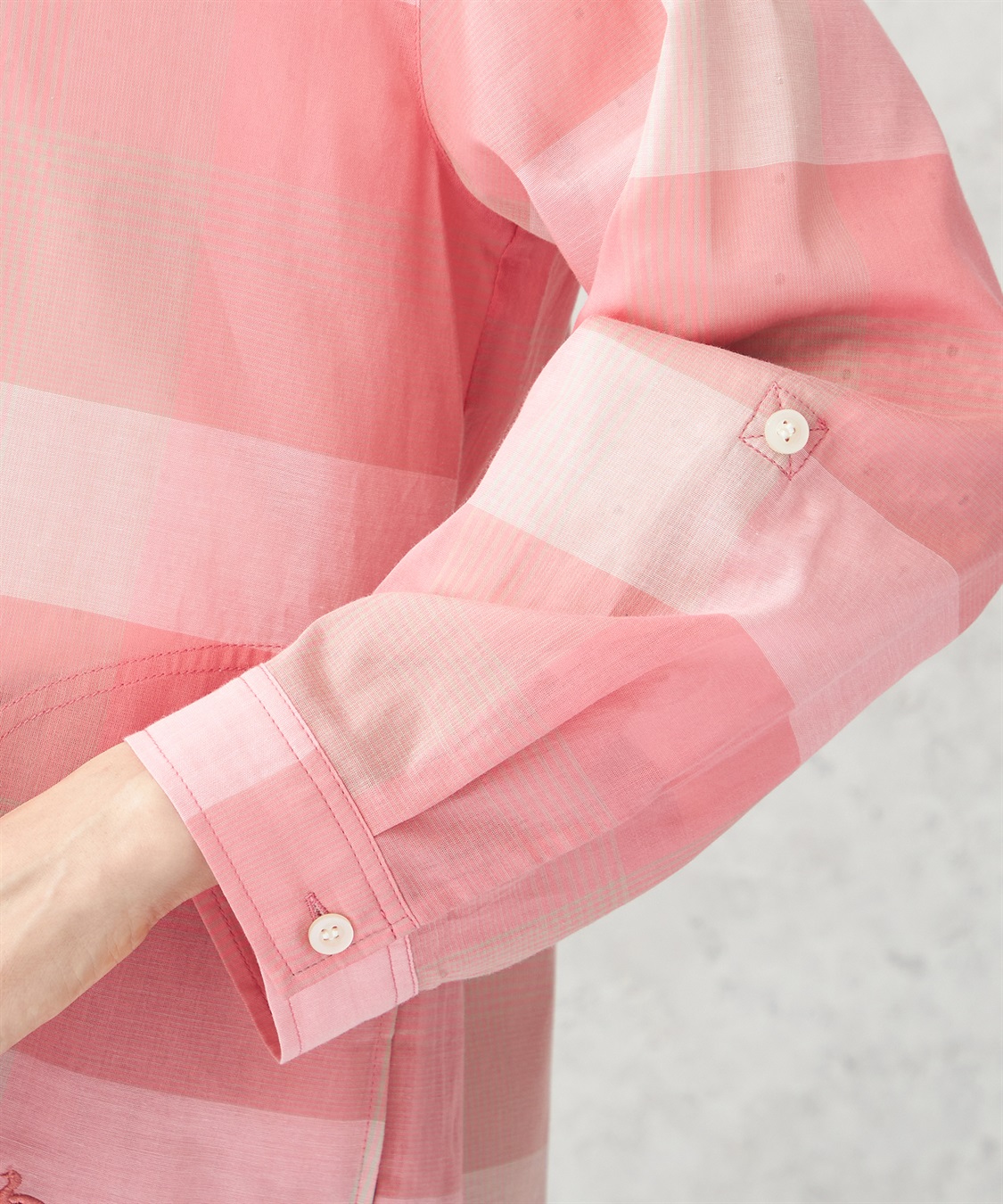 DECOY チェックシャツ羽織り_sub_6