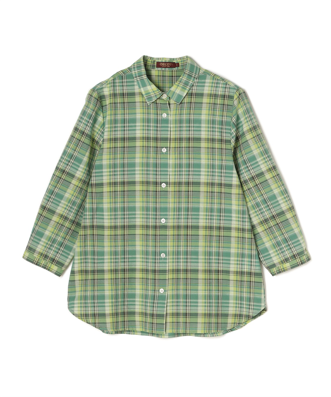 DECOY チェックブラウス_sub_4