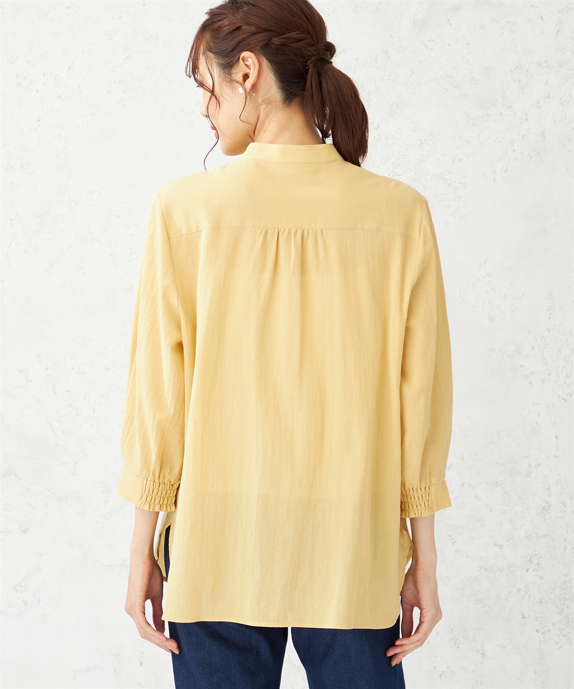 DECOY ピンタックブラウス_sub_2