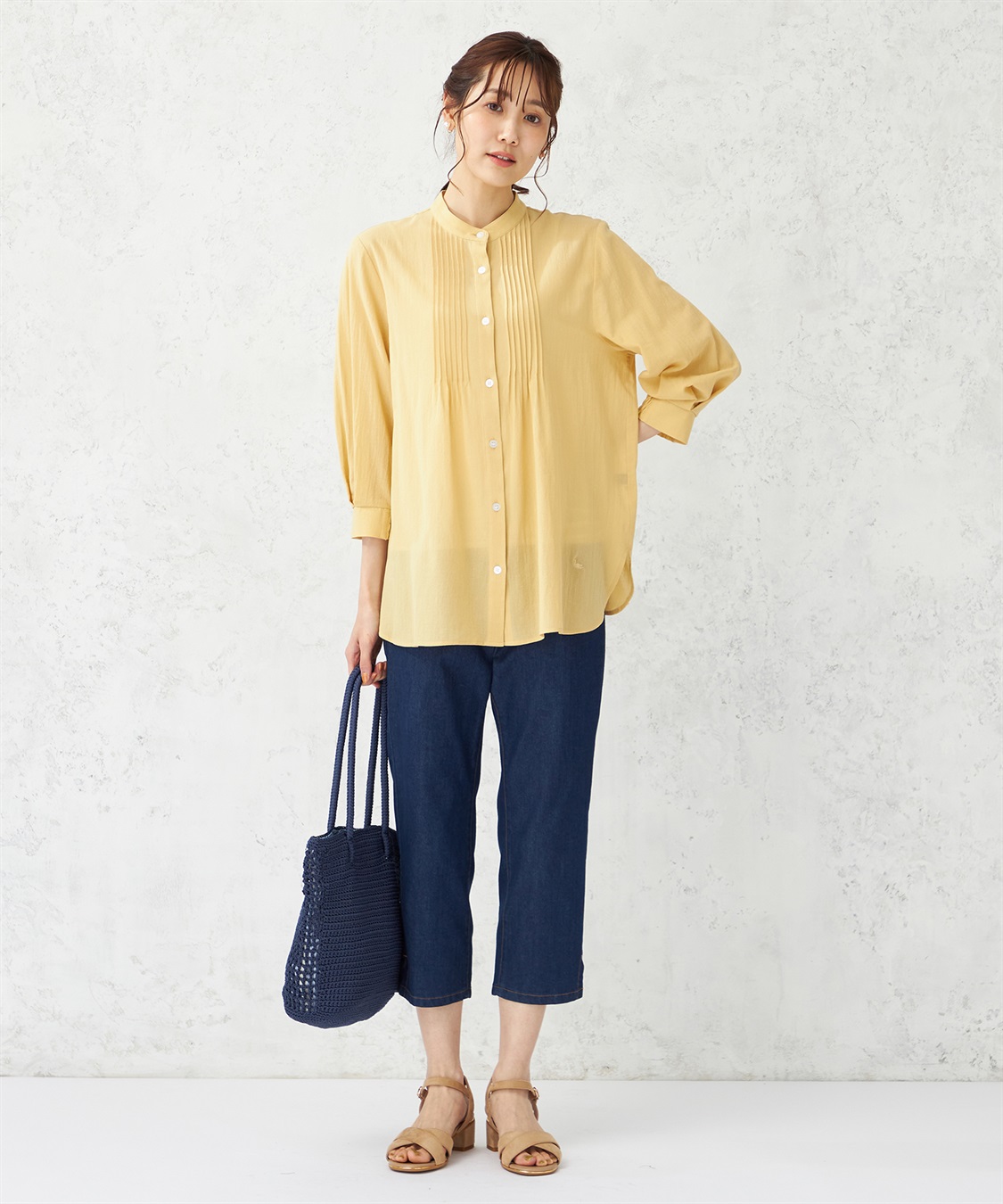 DECOY ピンタックブラウス_sub_10