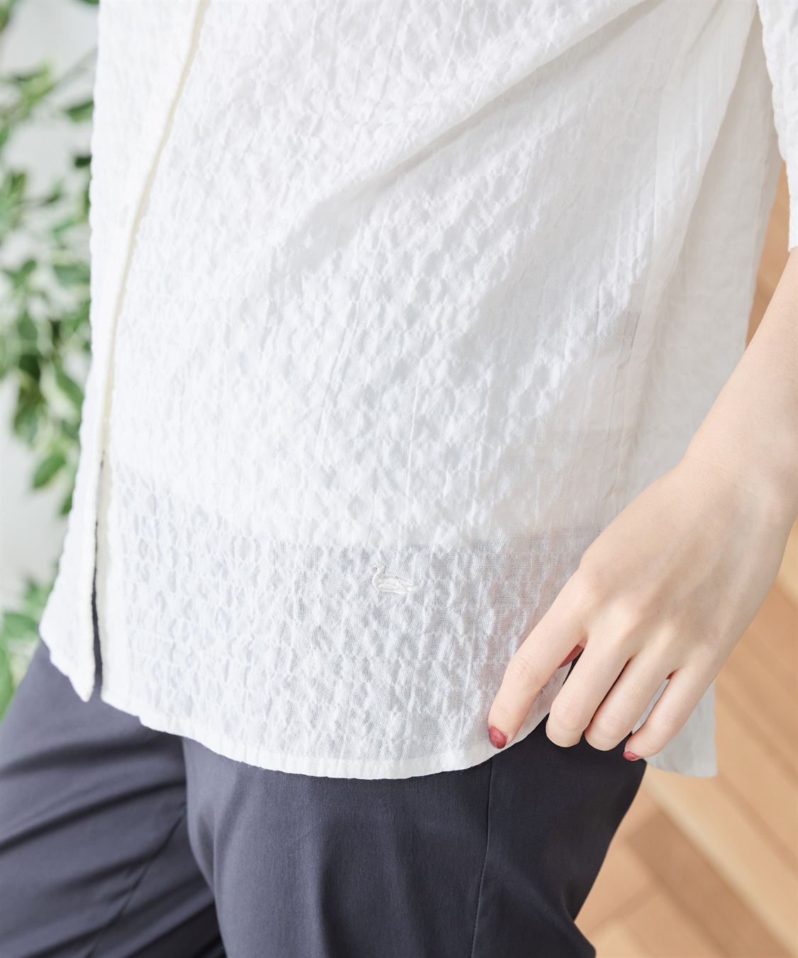 DECOY シャーリングブラウス_sub_15