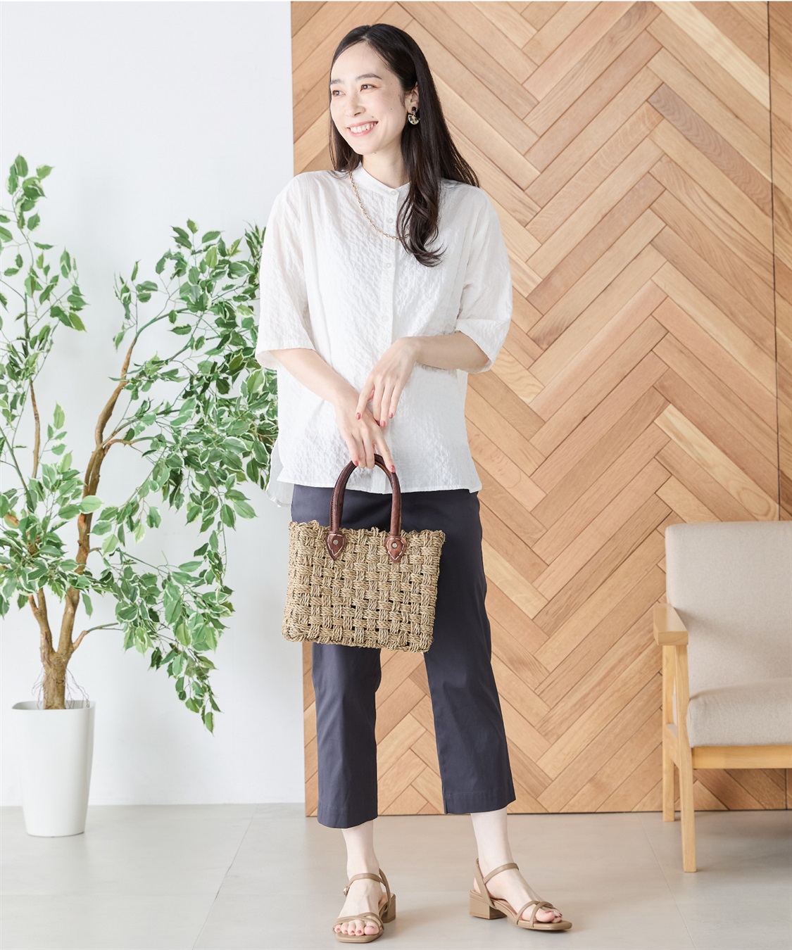 DECOY シャーリングブラウス_sub_16