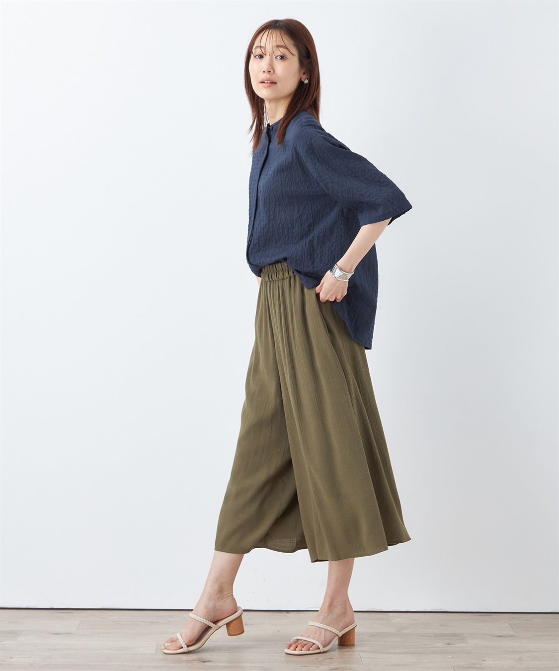 DECOY シャーリングブラウス_sub_20