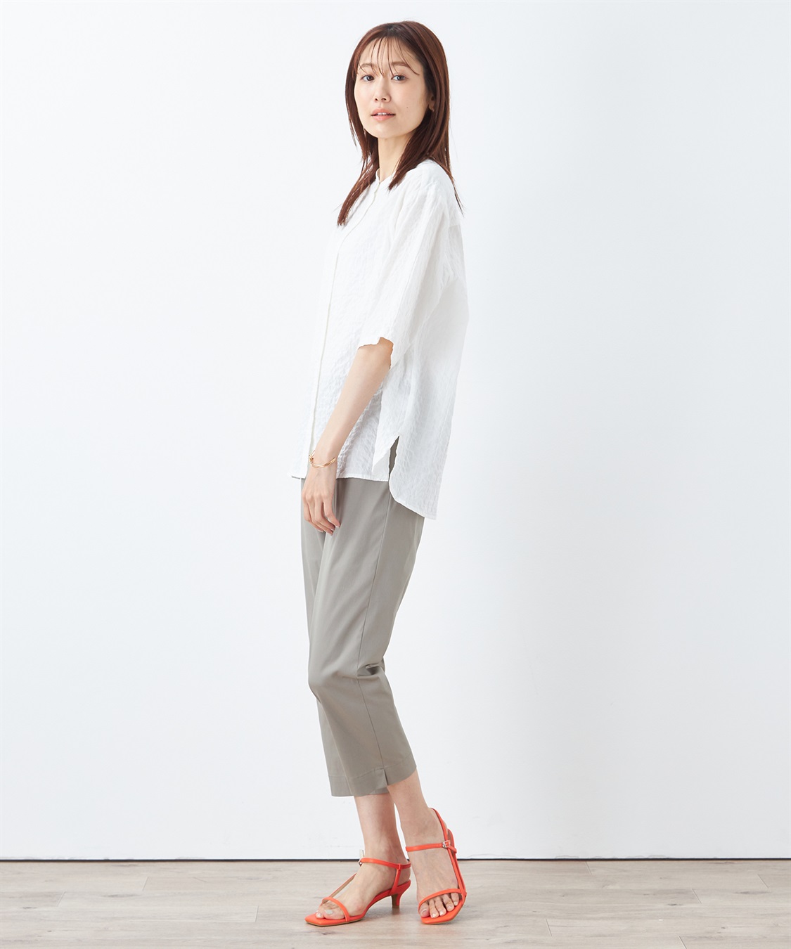 DECOY シャーリングブラウス_sub_24