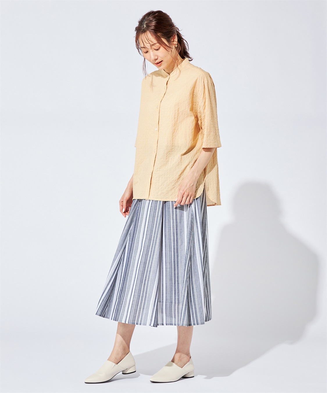 DECOY シャーリングブラウス_sub_26