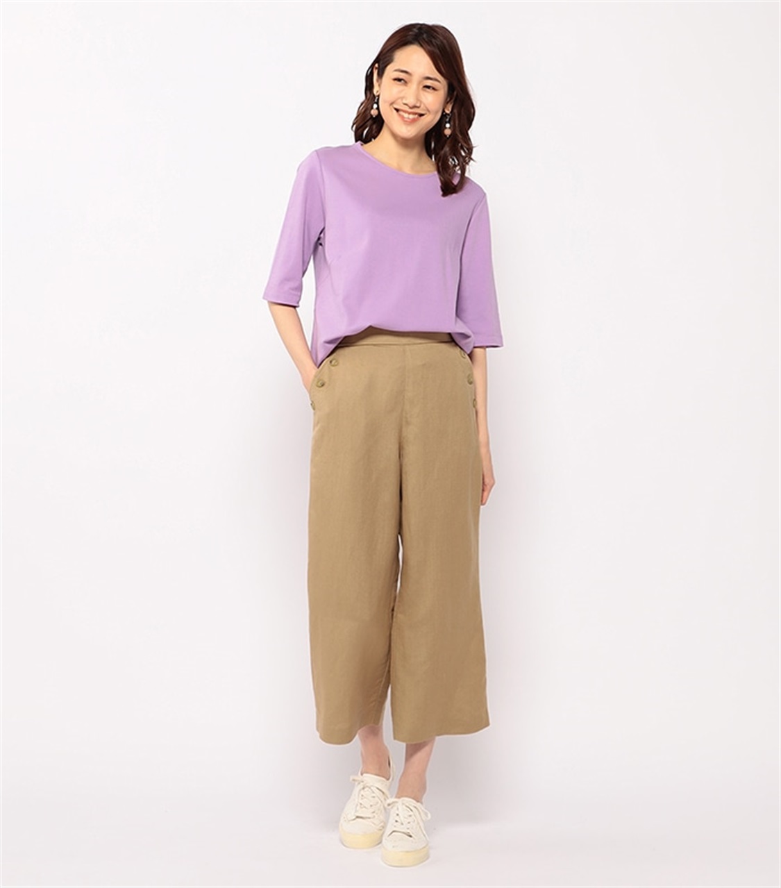 DECOY ボタンアクセントパンツ_sub_8