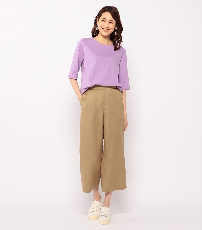 DECOY ボタンアクセントパンツ_sub_9