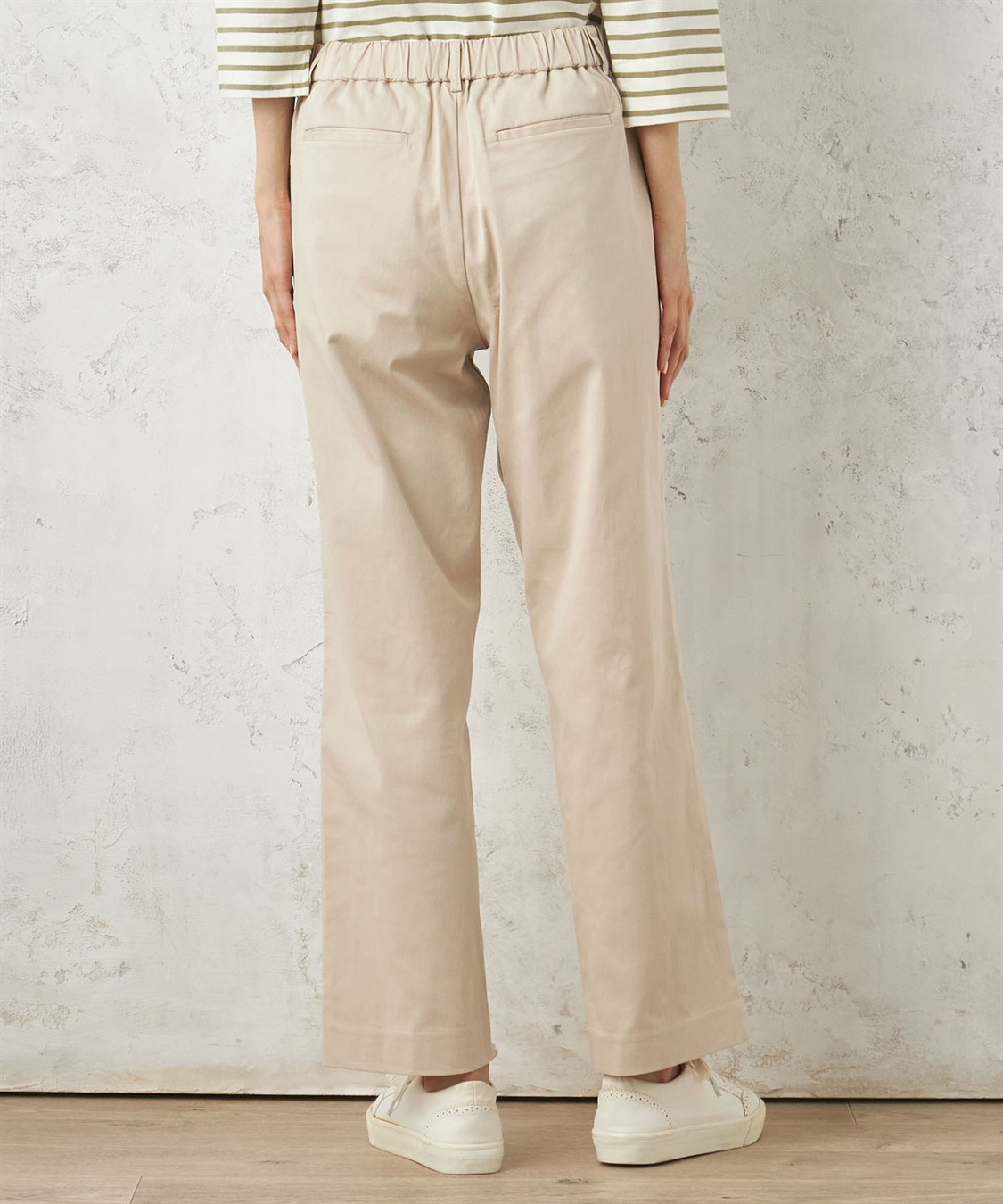 DECOY ストレッチストレートパンツ_sub_2