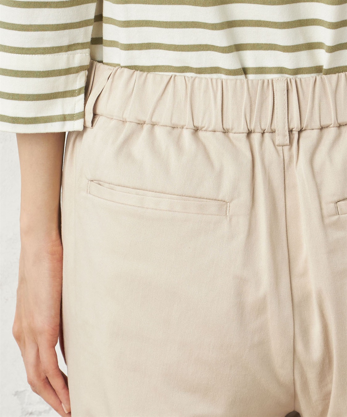 DECOY ストレッチストレートパンツ_sub_5