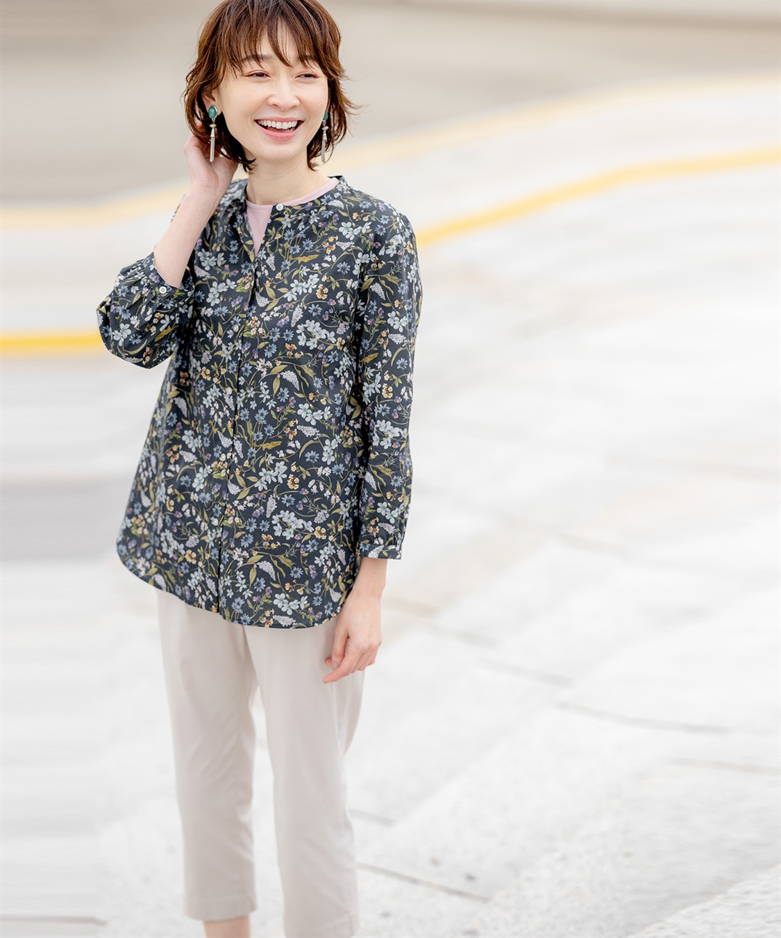 DECOY さらさらストレッチパンツ_sub_13