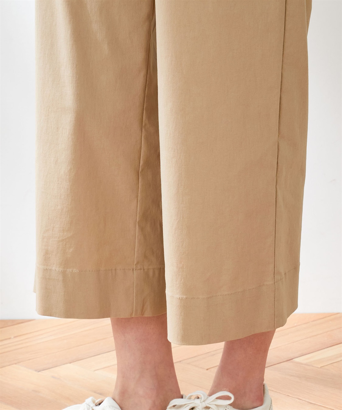 DECOY リネン混セミワイドパンツ_sub_7