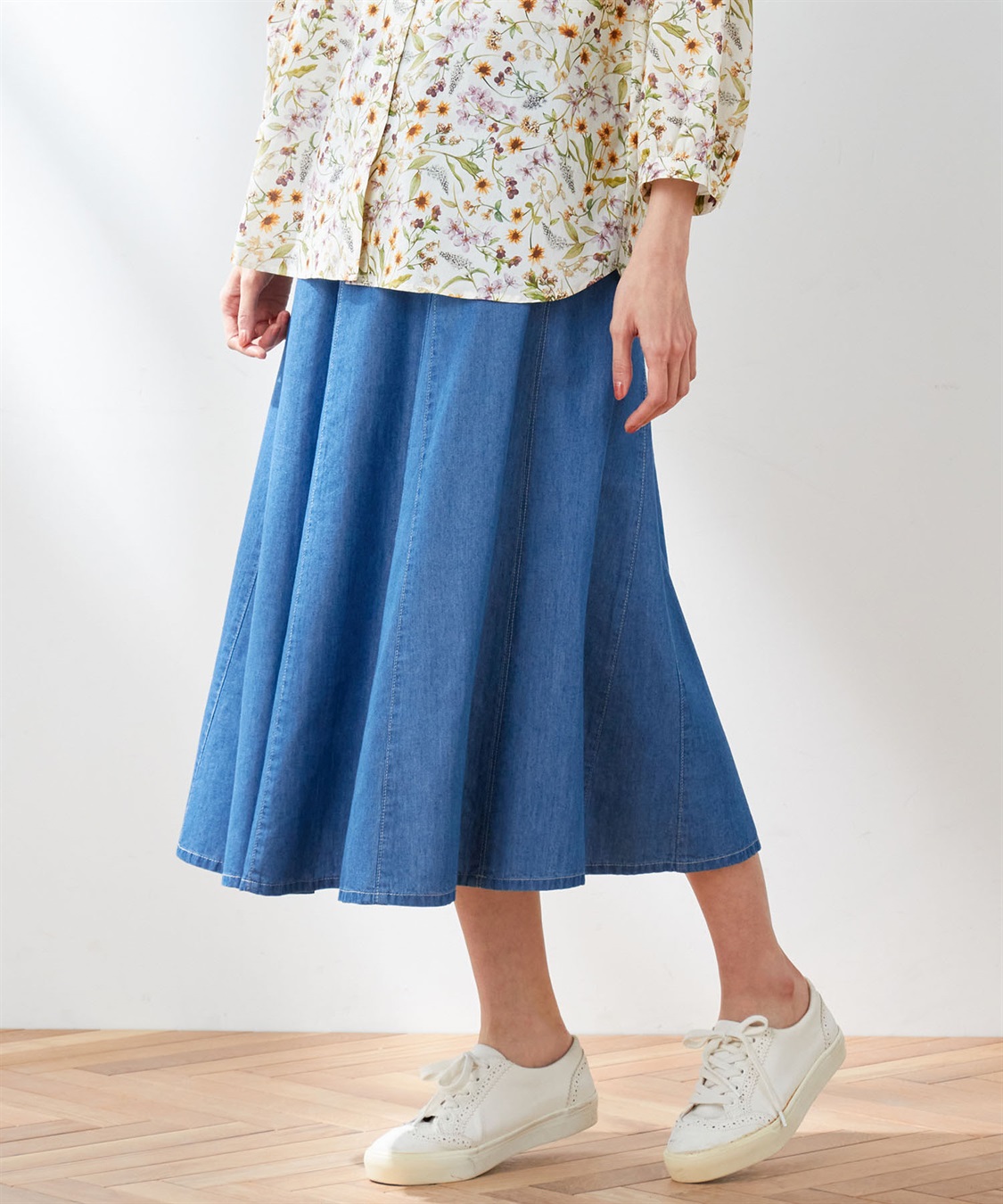 DECOY テンセルデニムスカート_sub_1