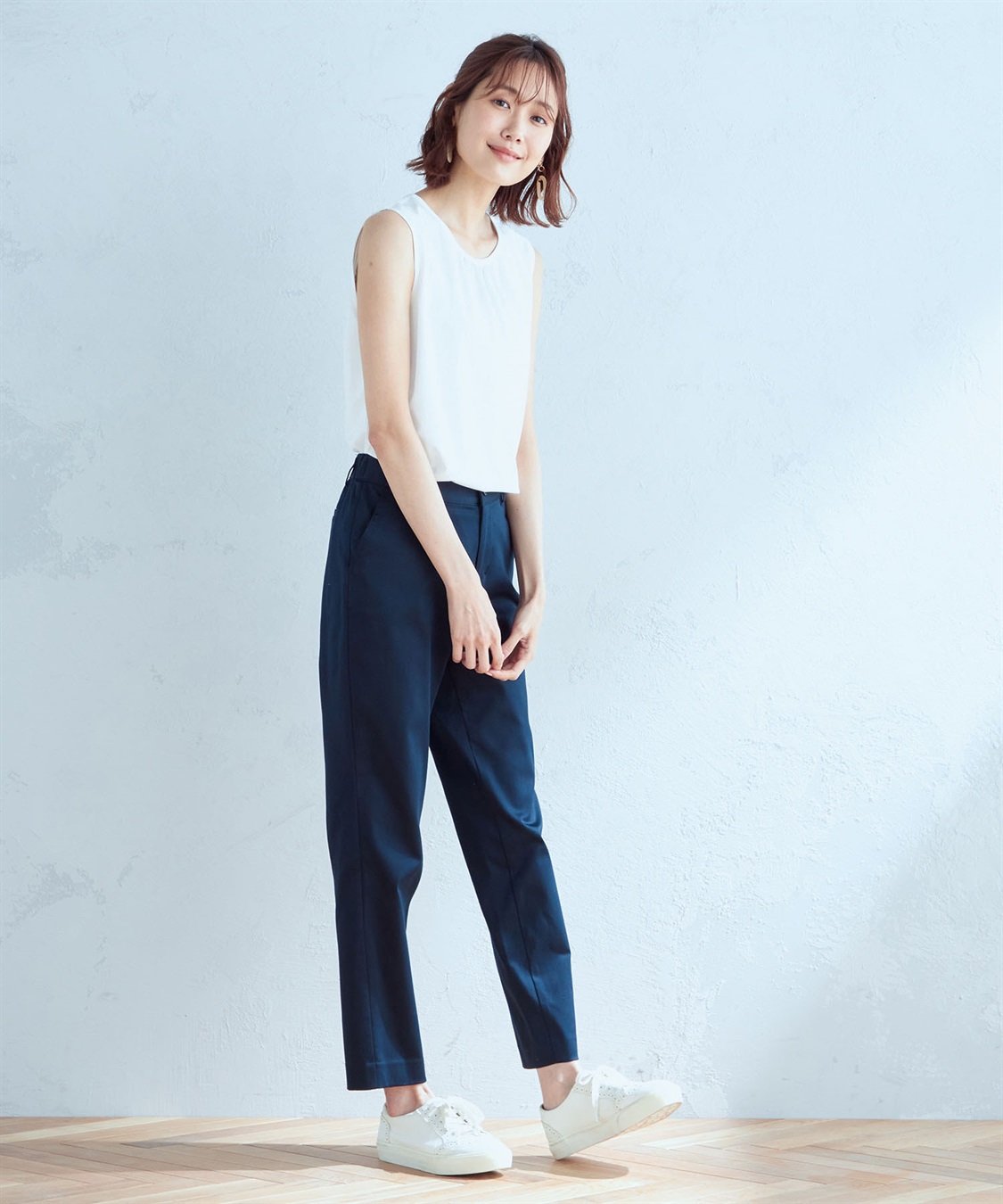 接触冷感】ストレートパンツ DECOY｜クロスプラス公式通販サイト