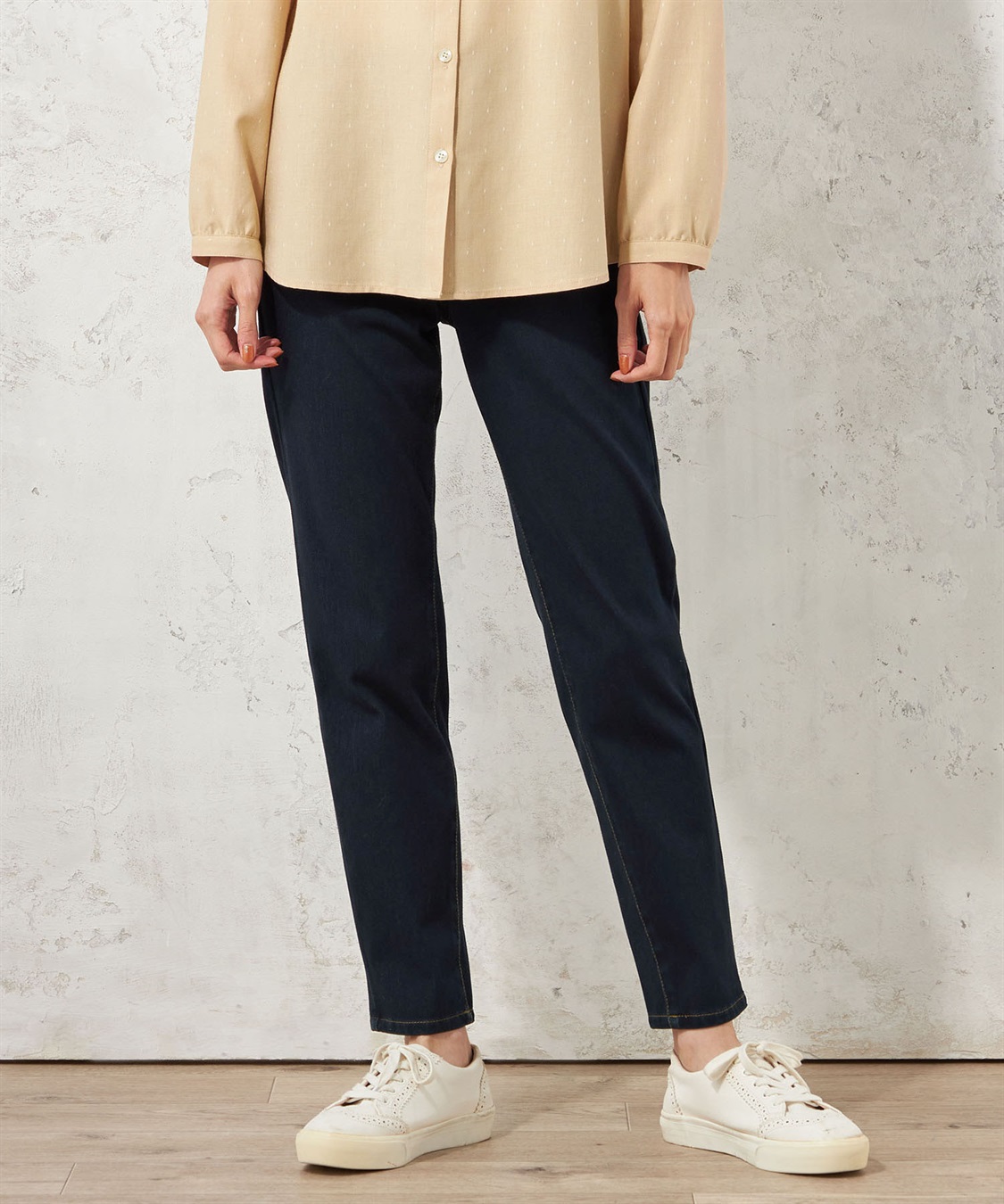 DECOY ストレッチデニムパンツ_sub_1