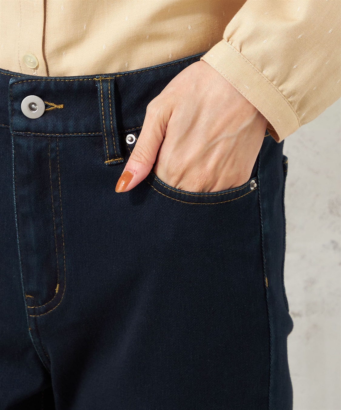 DECOY ストレッチデニムパンツ_sub_5