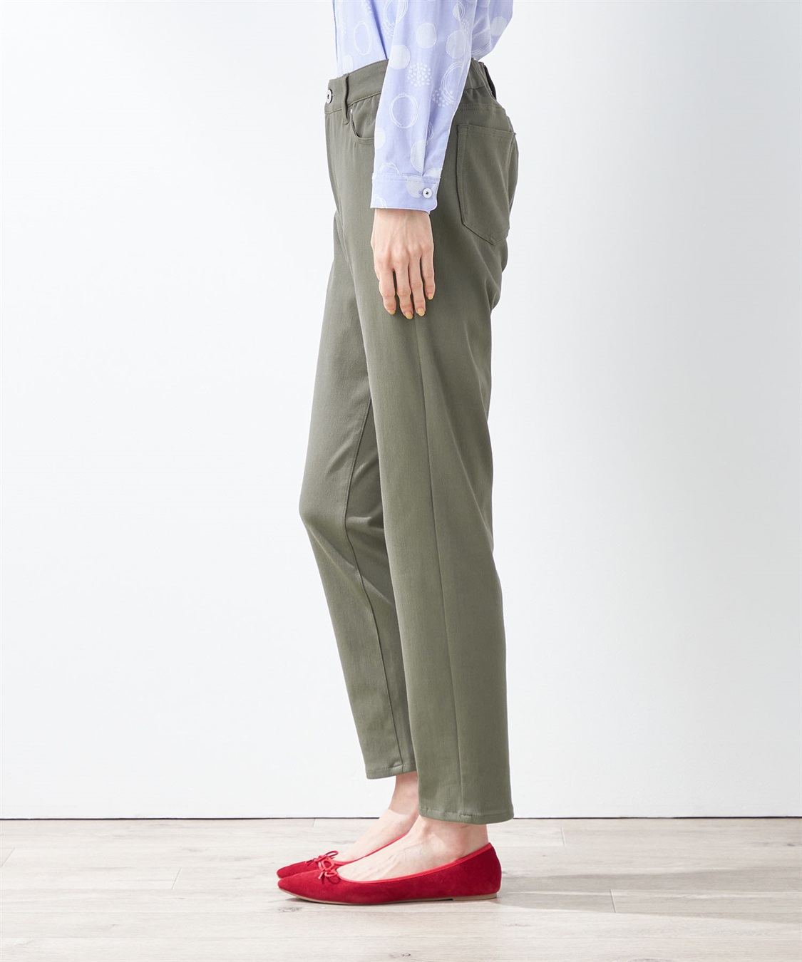 DECOY ストレッチスリムパンツ_sub_2