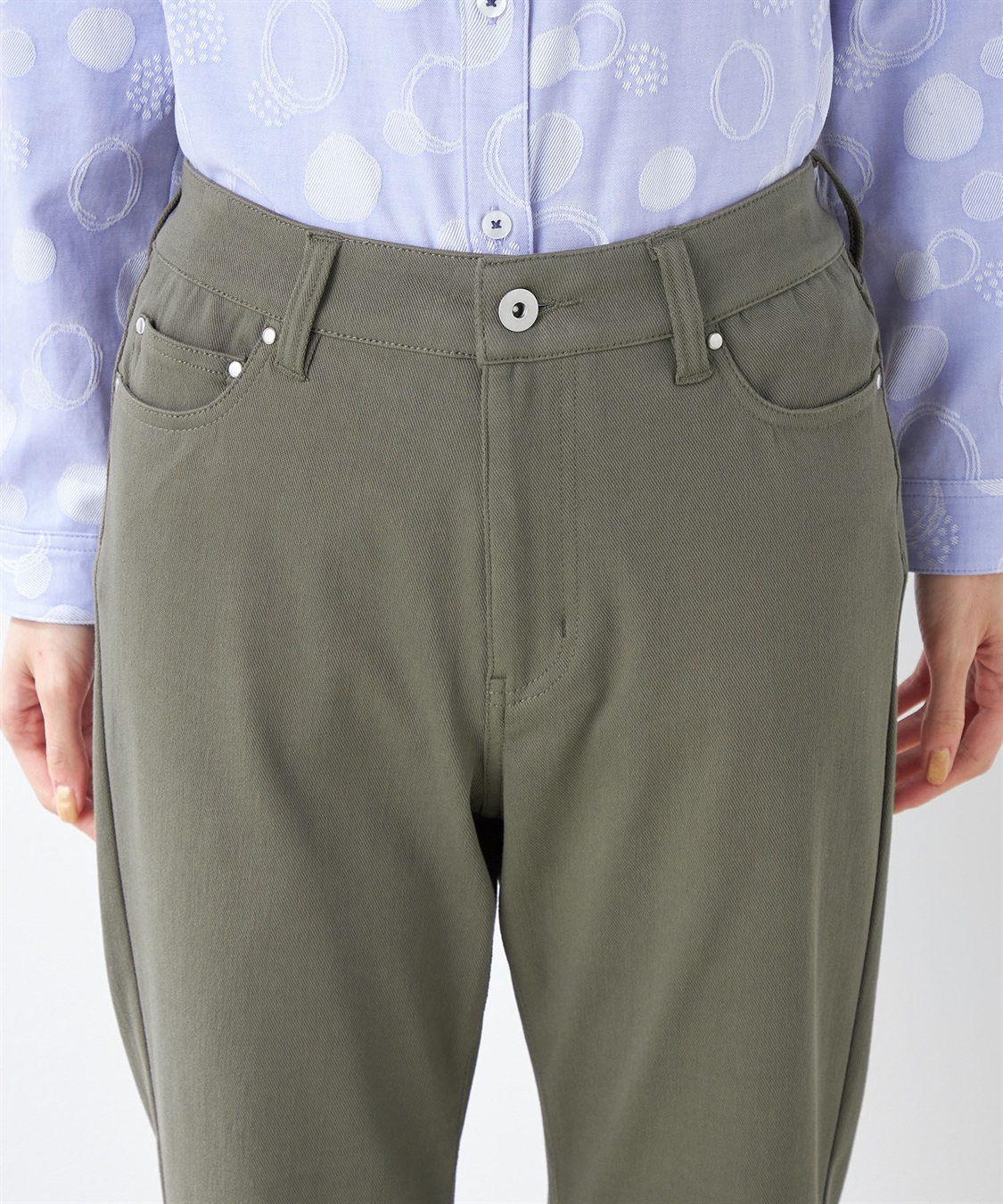 DECOY ストレッチスリムパンツ_sub_4