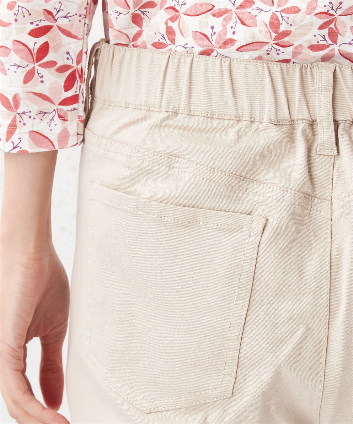 DECOY 接触冷感ストレートパンツ_sub_5