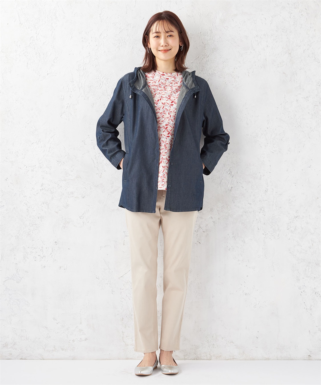 接触冷感ストレートパンツ DECOY｜クロスプラス公式通販サイト