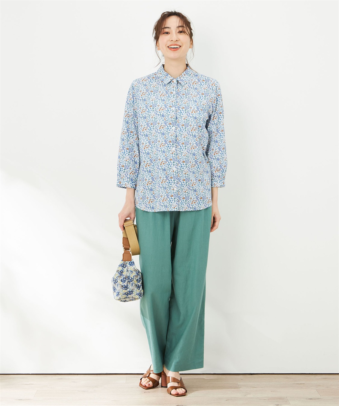 ヨーロピアンリネンイージーワイドパンツ DECOY｜クロスプラス公式通販