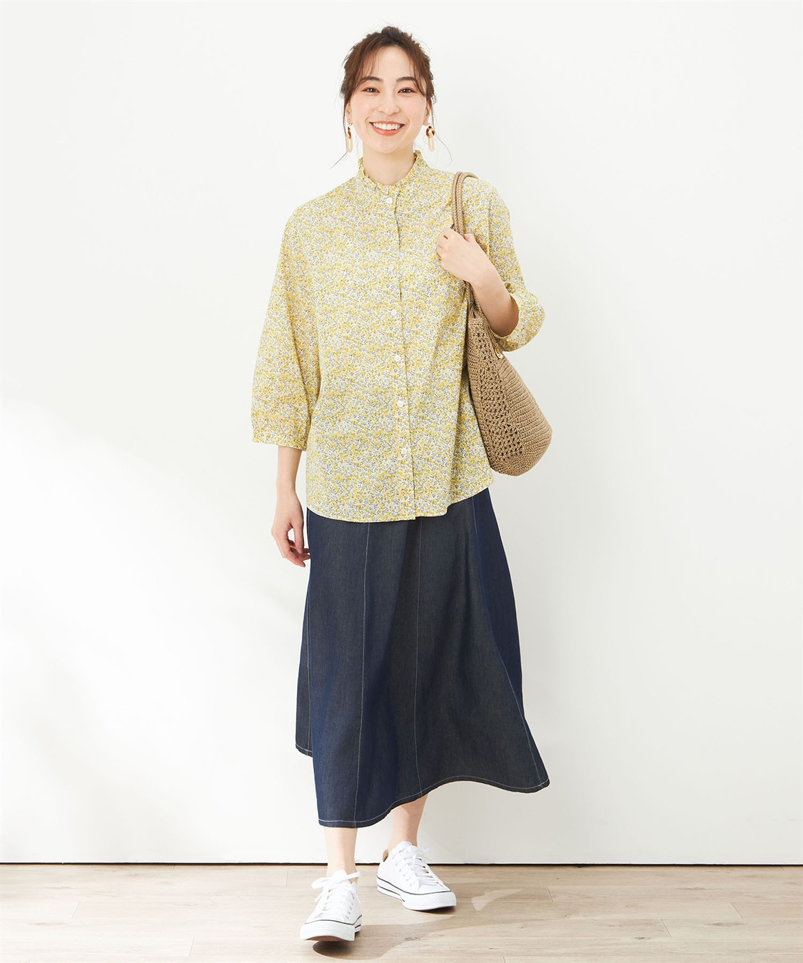 DECOY 【接触冷感】デニムスカート_sub_6