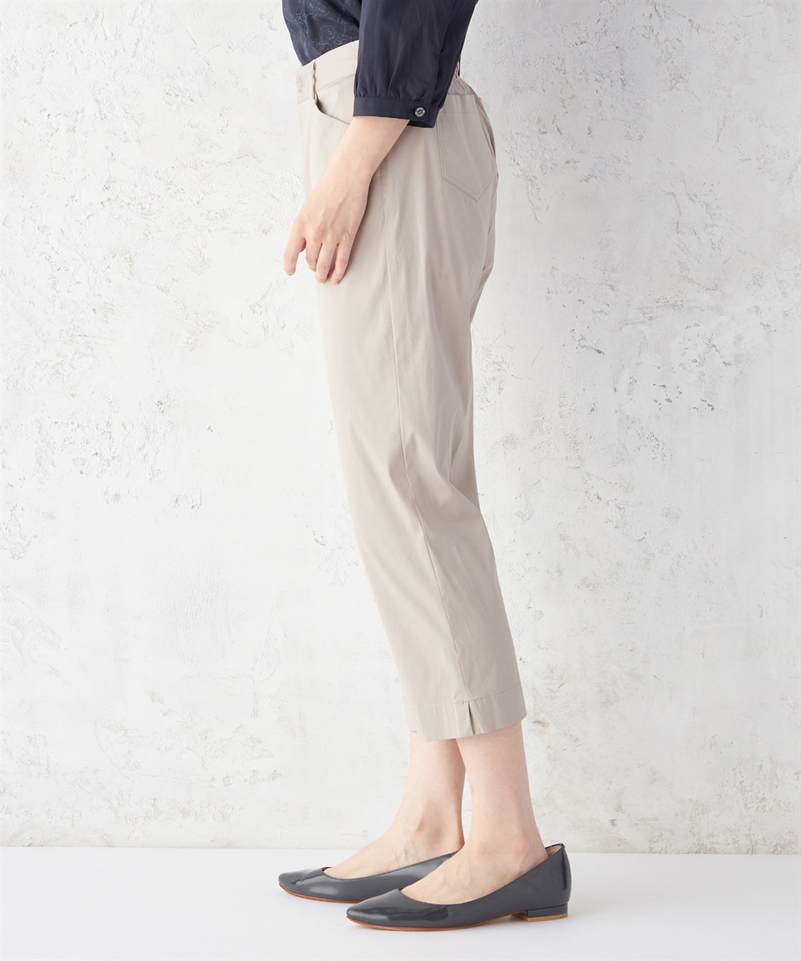 DECOY 【接触冷感】さらさら冷感ストレッチパンツ_sub_2