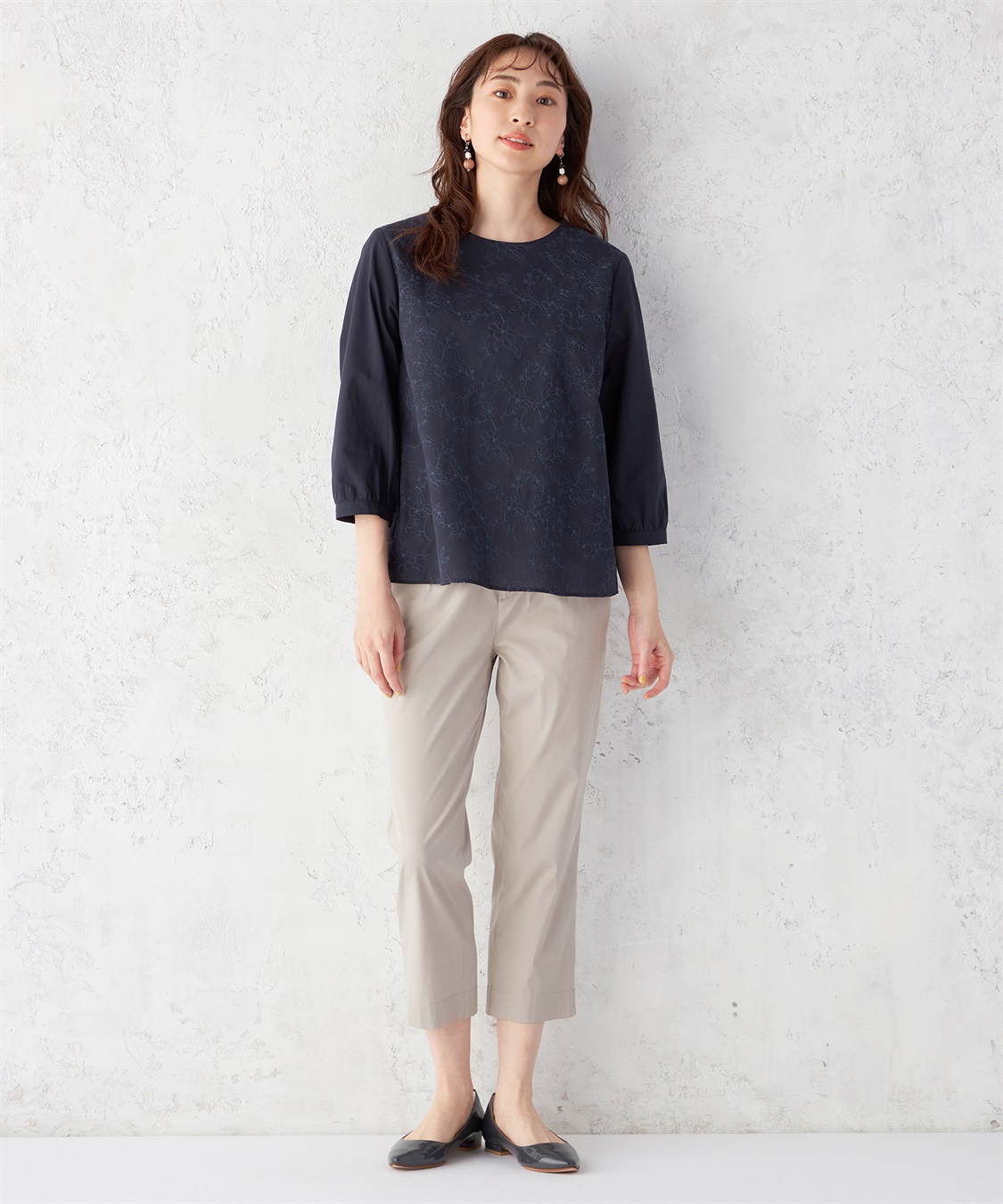 DECOY 【接触冷感】さらさら冷感ストレッチパンツ_sub_9