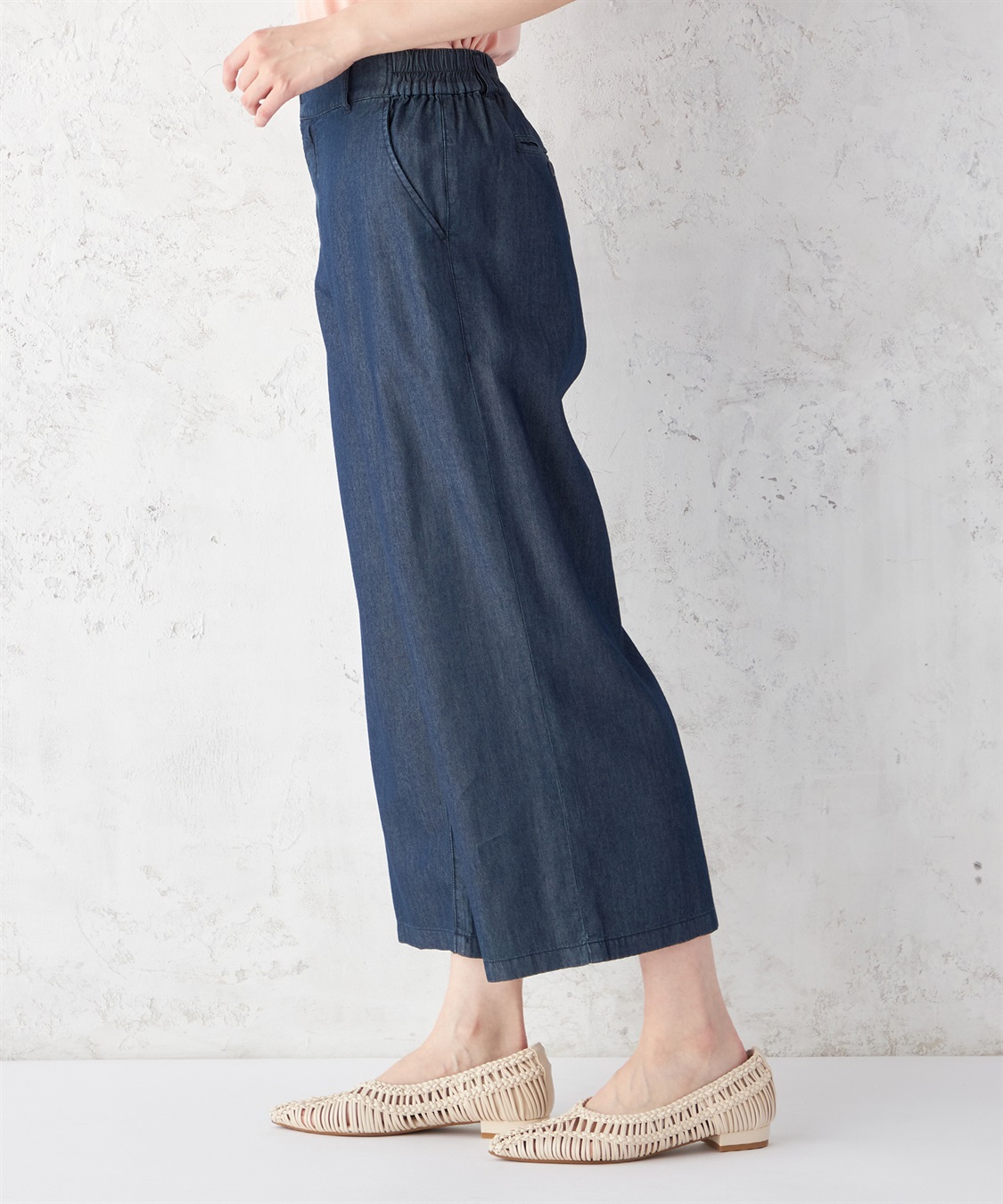 DECOY デニムワイドパンツ_sub_2