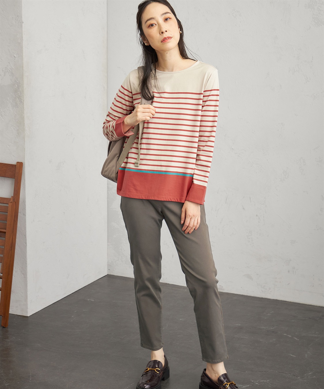 DECOY スリムストレートパンツ_sub_13