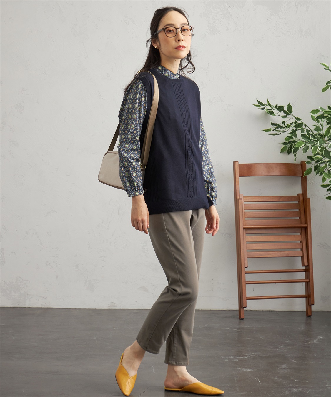 DECOY スリムストレートパンツ_sub_14