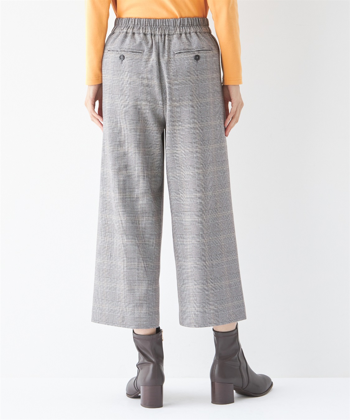 DECOY 裏起毛ワイドパンツ_sub_3