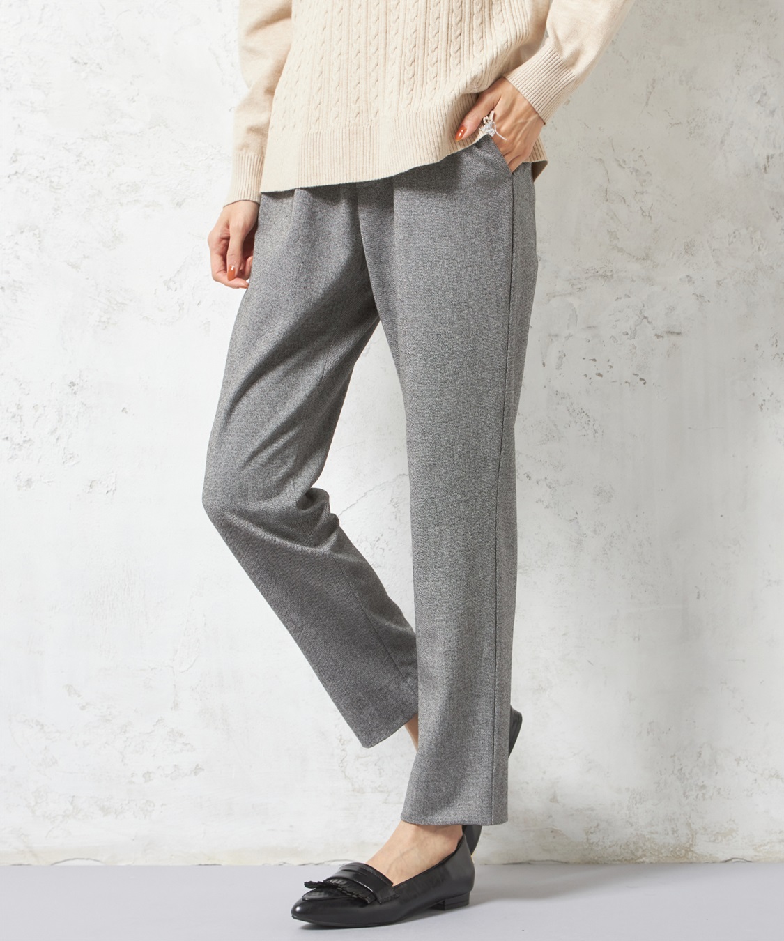 DECOY イージーテーパードパンツ_sub_1