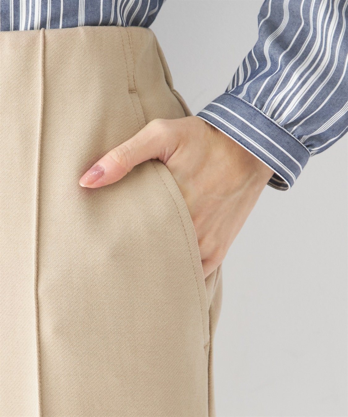 DECOY ピンタックポンチパンツ_sub_6