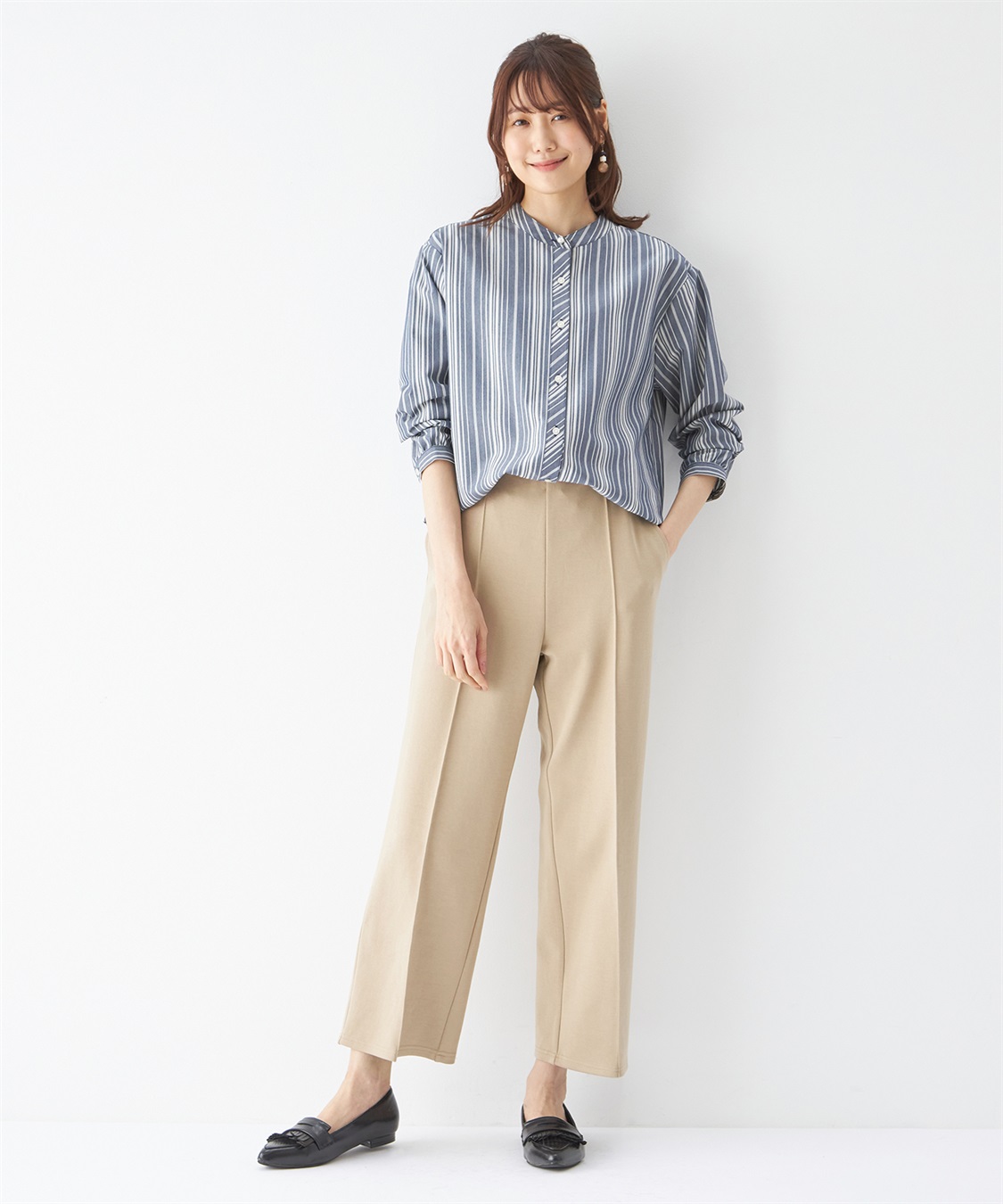 ピンタックポンチパンツ DECOY｜クロスプラス公式通販サイト